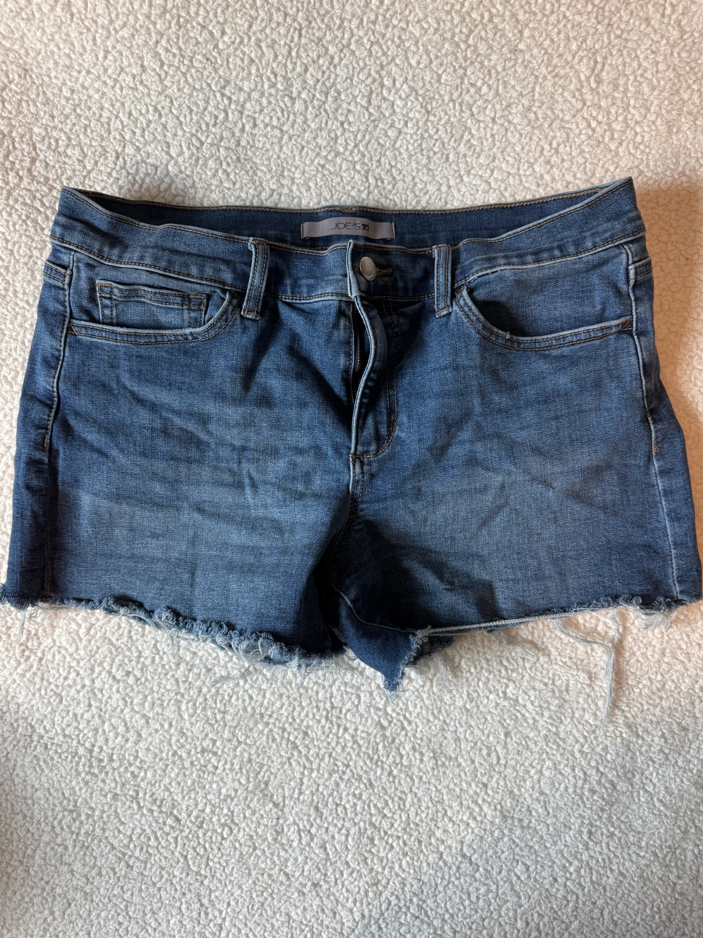 Joe's Jeans Medium Blue Denim Cutoff Shorts